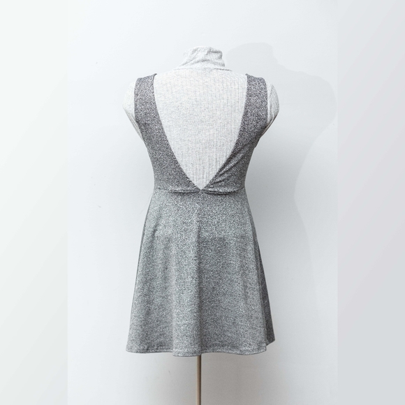 3/25$ Grey Pinafore Dress by Divided - Picture 5 of 6
